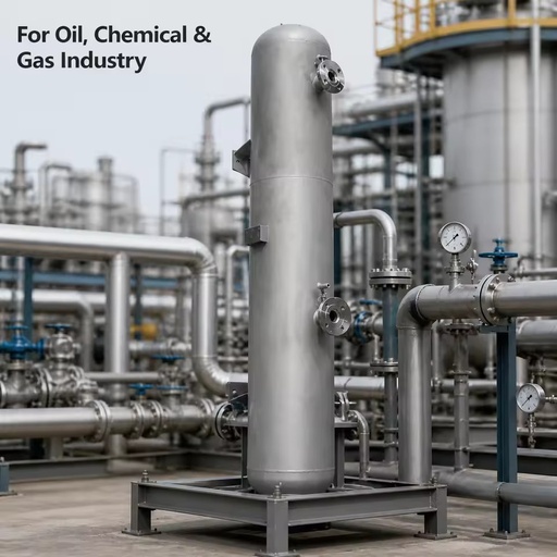 Factory Direct ASME Certified Carbon Steel Automatic Industrial Pressure Vessel Storage Tank for Oil Gas Chemical Petroleum