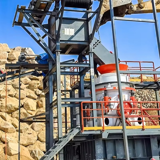 Complete Fixed Stone Crushing Production Line Gravel Rock Crusher Machine Price HP300 Cone Mineral Crushing Production Line