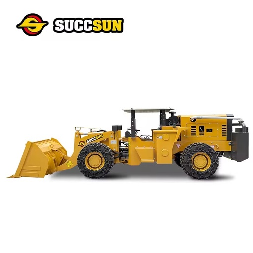 SUCCSUN Mine Construction Wheel Loader Skid Steer Tractor Loader Heavy Duty Underground Mining Equipment 1cbm Bucket Capacity