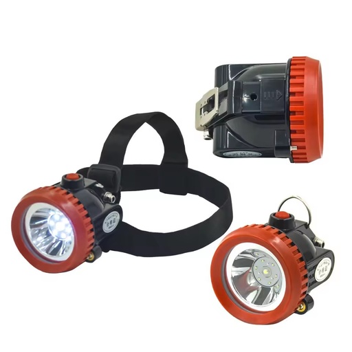 Long Lasting Underground Mining Helmet Lamp Reliable Safety Miner Cap Lamp Mining Machine
