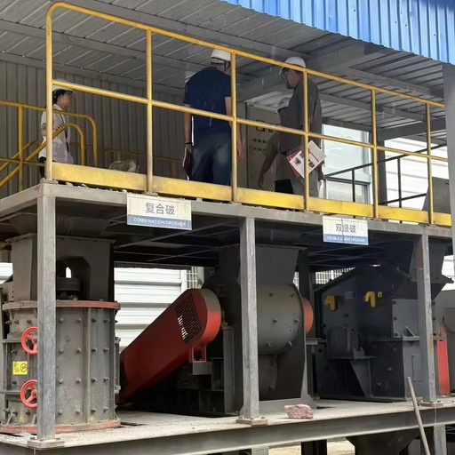 Mining Machine 2PC800*600 Two Stage Double Roller Crusher for Construction Aggregate Crushing Line