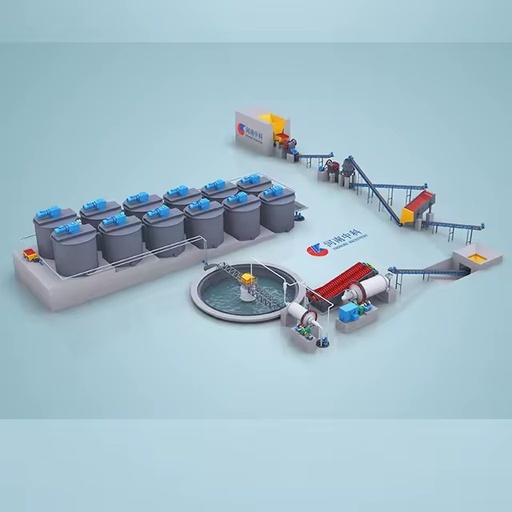 500 T/d Gold Mining Processing Ball Mill Equipment Activated Carbon Leaching CIP Gold CIL Production Line
