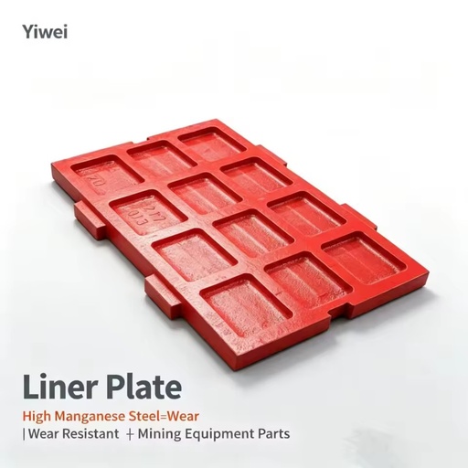 Forging Wear-Resistant ZGMn13/18/22 Carbon Steel Jaw Plate Custom Size Henan Jaw Crusher Limetone Granite Ore Mining