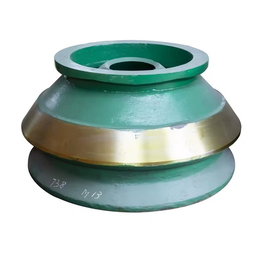 High Manganese Steel Casting Foundry Parts HP Cone Crusher Mantle Bowl Liners Concave Ring Wear Resistant Rock Mining Machine