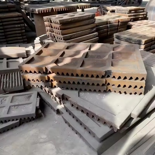 Custom OEM Casting Jaw Plate High Manganese Steel Jaw Liner All Models Jaw Crusher Spare Parts Ore Mining Use High Performance