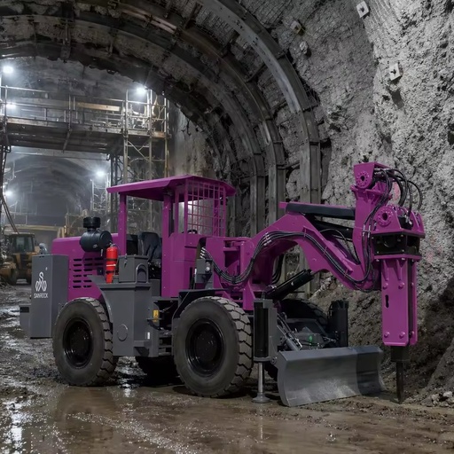 Underground Scaling Rig Secondary Rock Breaker and Tunnel Scaling Drilling Rig Machine
