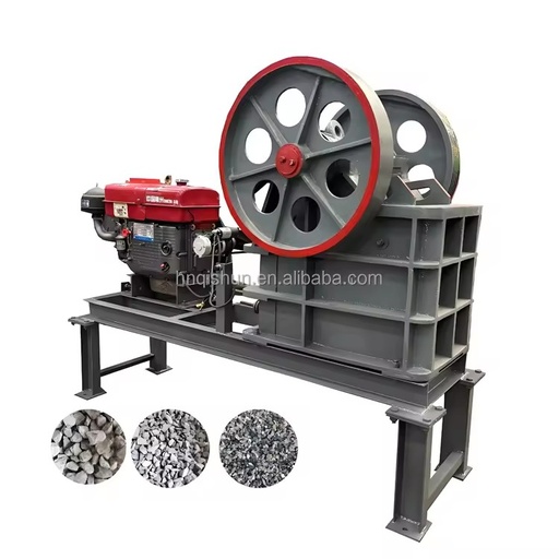Low Power PE150*250 Small Rock Stone diesel Jaw Crusher Gold Limestone Crusher