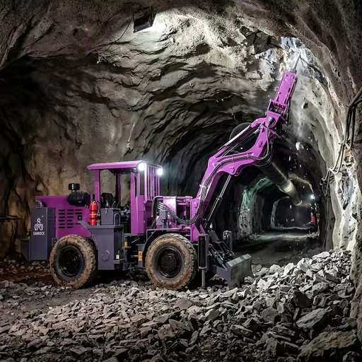 Tunnel Scaling Drilling Rig Rock Complete Breaking Construction Machine Underground Mining Drilling Machine