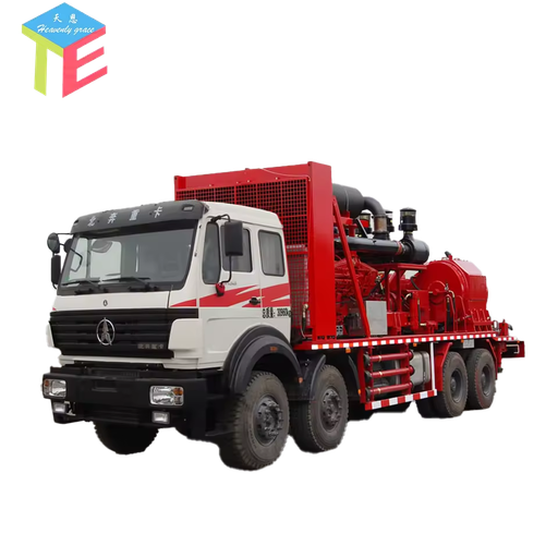 LTJ5310TYL200 New Oilfield Fracturing Truck Diesel/Electric Drive 70MPa Pressure 1751L/min Flow Rate for Petroleum Extraction