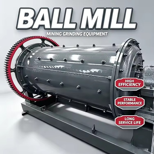 High Efficiency Wet Dry Ball Mill Mining Grinding Machine for Gold Copper Ore Processing Plant