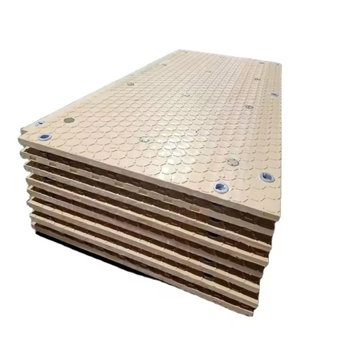 Hollow Interlock HDPE Composite Dura Base Ground Protection Mats Composite Road and Rig Mats