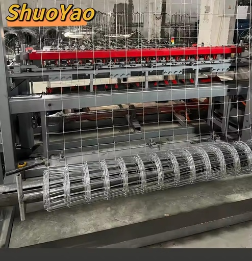 Custom High Strength Steel Wire Cattle Fence Netting Fixed Knot Design Easy Installation for Bull Cow Farm Enclosure