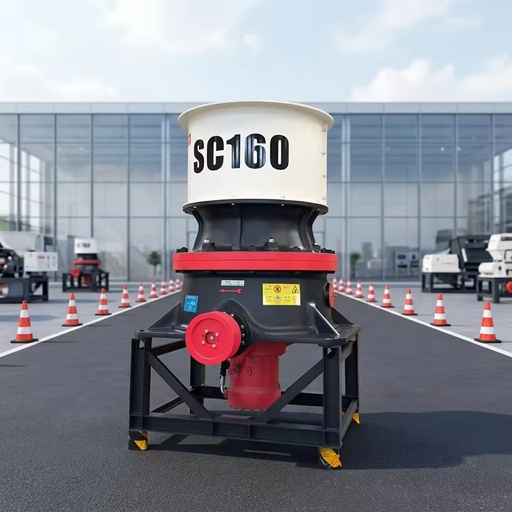 SC160 27-215 T/h Single Cylinder Hydraulic Cone Crusher with High Productivity and AC Motor for Mining & Metallurgy