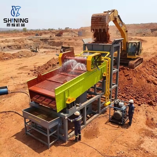 Mining Vibrating Screen for Africa, 80-100t/h Capacity, Wear-resistant and Durable for Stone, Sand and Mineral Grading
