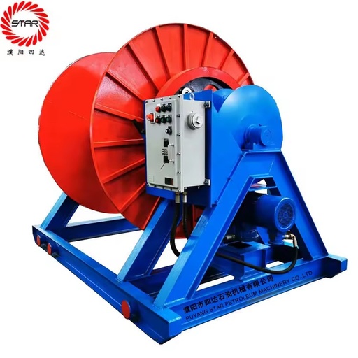 Well Drilling Use Rewind Device From Crown and Traveling Block Steel Wire Rope Machine