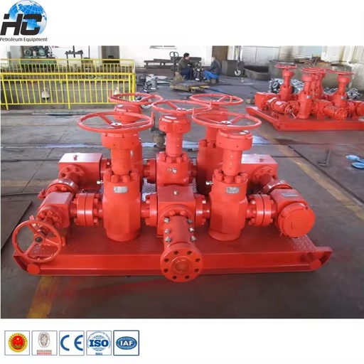 Supplier Oilfield Well Testing Choke Manifold / Kill Manifolds with High Quality