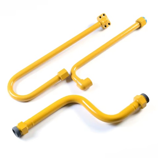 Carbon Steel Galvanized Hydraulic Tube Assembly Cold Drawn IATF16949 Certified New