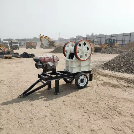 Portable Jaw Crusher High Performance Stone Crusher Machine for Small Mining and Construction Waste Processing