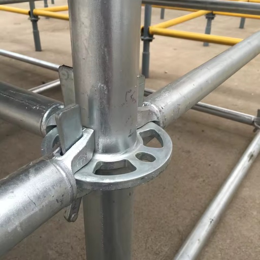 EN12810 Certified Q355B Steel Ringlock Scaffolding System Hot Dip Galvanized Modular Layher Scaffolding for Construction Project