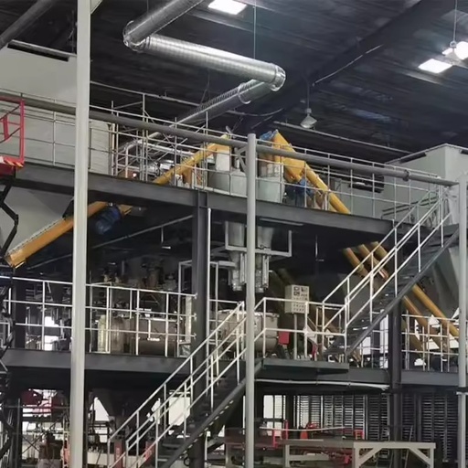Equipment for the Production of Mgo Panels Building Material Making Machine Magnesium Cement Board Machine Production Line