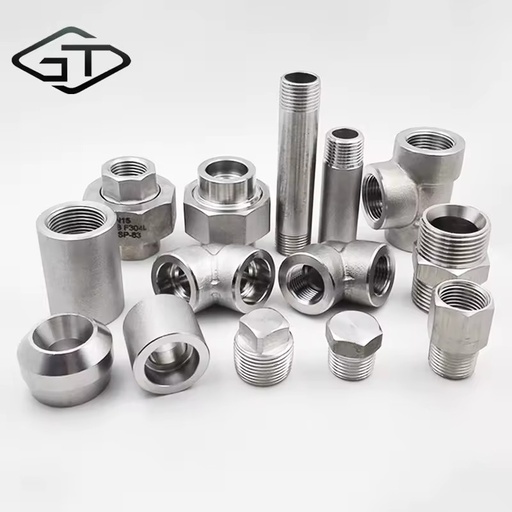 Factory Wholesale 3000lb 3# 304 Stainless Steel 90 Degree High Pressure Fitting Set Female Thread Pipe Elbow NPT BSPT Thread
