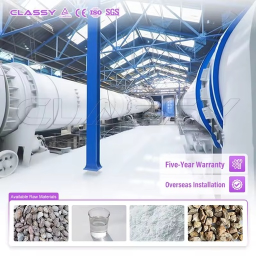 Full Automatic Magnesium Sulphate Rotary Pelletizing Granulating Equipment Customized Complete Turnkey Production Line