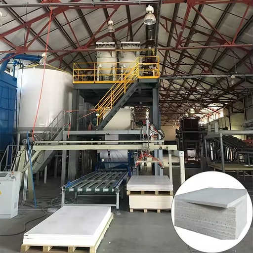 Full Automatic MGO Board Production Line Magnesium Oxide Wall Panel Making Machine Turnkey Project