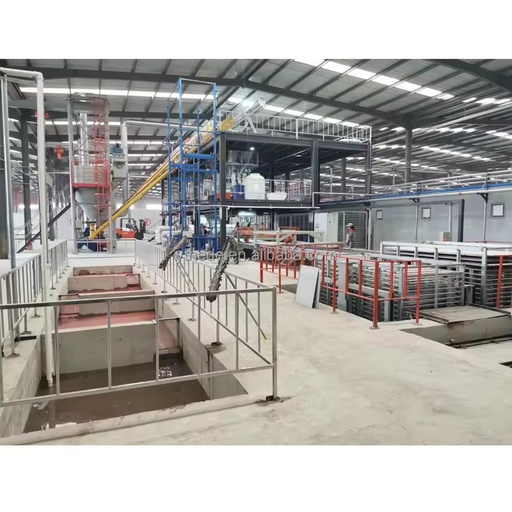Superior Strength Automatic Magnesium Oxide Board Production Line OSB Alternative MGO Panel with PLC Core Components