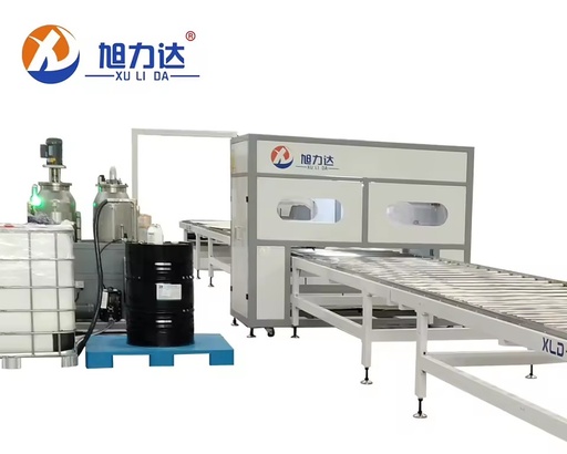 ASPL-3.1 BFT Automatic SIP Production Line Air Duct Glass Magnesium Board Lamination Adhesive Installations Machine