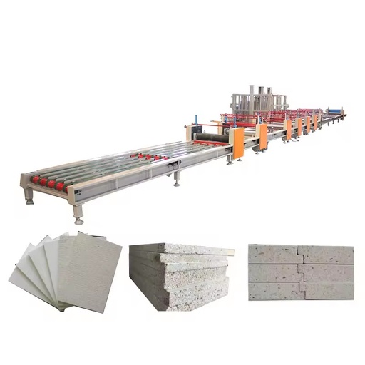 Automatic Magnesium Oxide MGO Board Production Line with Engine Pure Sulfate MGO Board Formula HPL Laminating Machine