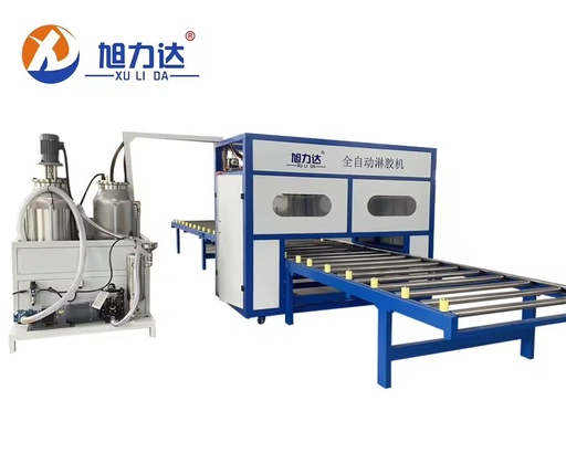 Automatic Loading Polyurethane Faux Stone Machinery Magnesium Air Duct Panel Composite Production Line Glue Spreader Machine