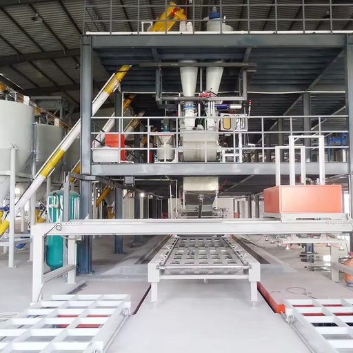 Fireproof Glass Mgo Board Production Line Fire-resistant Magnesium Oxide Wall Board Machinary Mgo Ceiling Board Making Machine
