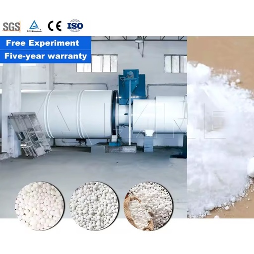 Full Automatic Magnesium Sulphate Rotary Pelletizing Granulating Equipment Customized Complete Turnkey Production Line