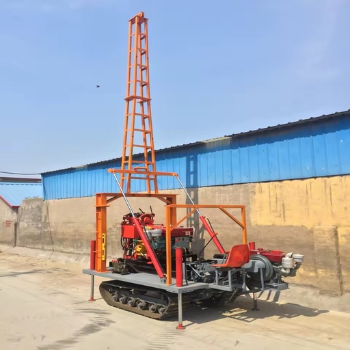Best Selling Crawler Water Well Drilling Rig Diesel Hydraulic Exploration Drilling Machine for Mining and Infrastructure