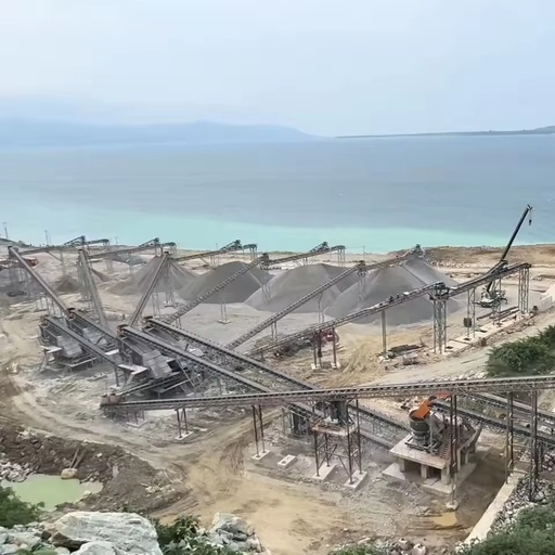 Durable Fixed Quarry Crushing Station Full Automatic Rock Crushing Equipment