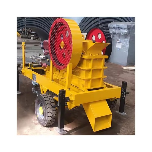 New Design Construction Equipment Primary Granite Limestone Concrete Gravel Rock Crushing Portable Jaw Crusher