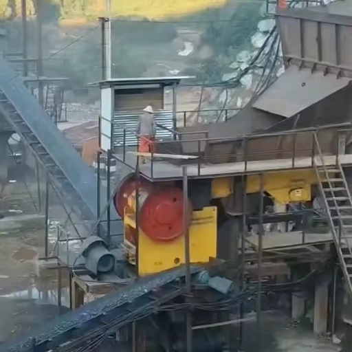 Industrial Fixed Rock Crushing Station Stable Operation Aggregate Crushing Plant