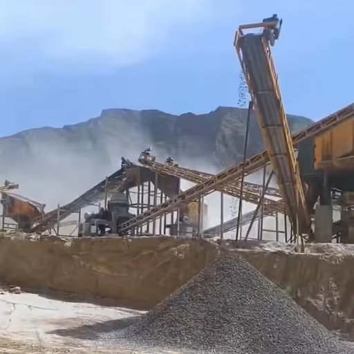 Fixed Mining Crushing Station Customized Size Stone Crusher Production Line