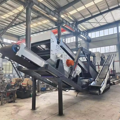Max.500t/h Self-Propelled AC Motor High Productivity Crushing Machine Portable Hard Stone Crusher Plant for Quarry Mining