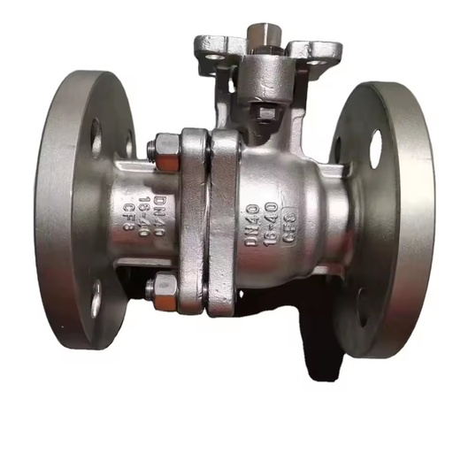 PN16 Ball Valve Supplier OEM Service Industrial Valves Stainless Steel 304 CF8 Flanged Type 2pcs DN50 2 Inch WOG