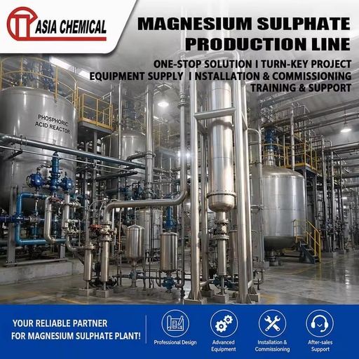 Customized Capacity Magnesium Sulphate Plant Complete MgSO4 Fertilizer Making Equipment Project