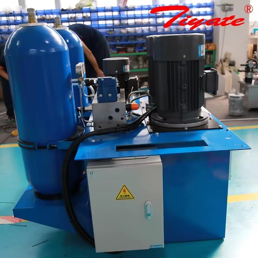 Twin Accumulator Air Cooled Radiator Magnesium Die Casting Machine Advanced Platen Control Hydraulic Power Pack