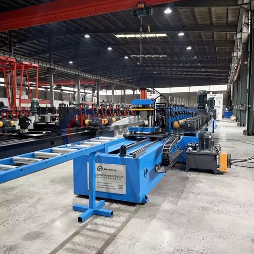 Durable Zinc Aluminum Magnesium ZAM Steel PV Mounting Structure Support Base Solar Panel Roll Forming Machine