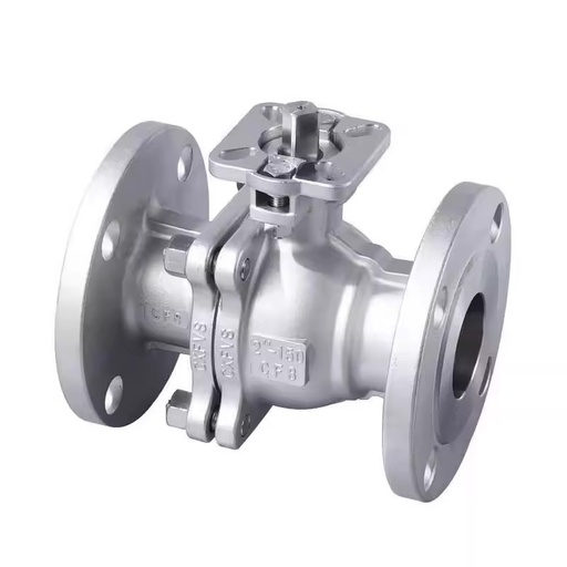 300lb 150lb ASME PN16 10K SS 304 316 Wcb 2pc Stainless Steel 2 Flanged Ball Valves Price