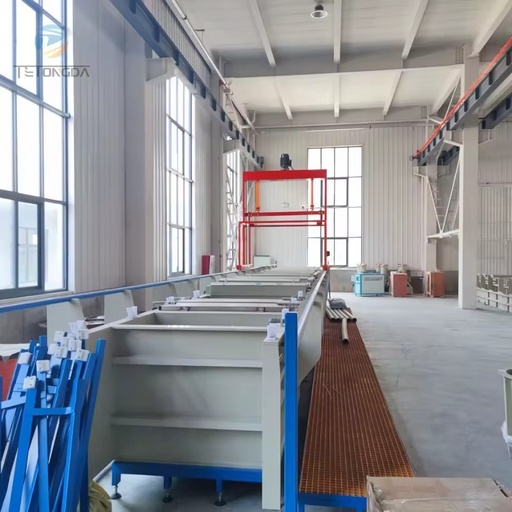 Phosphate Production Line Plating Machine Copper Nickel Electroplating Line