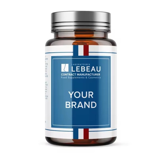 French Made Magnesium Bisglycinate Healthcare Supplement Vitamin B6 D3 60 Capsules Adults Stress Sleep Anti-inflammatory
