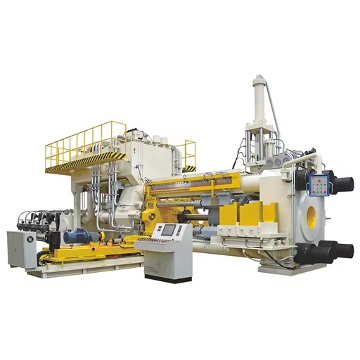 Industrial Power 5500T Aluminum Extrusion Press Machine for Mining Equipment Structural Plant with Hardened Tie Rods