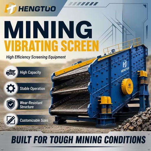 Factory Price High Efficiency Vibrating Screen Machine | Mining Quarry Aggregate Screening Equipment