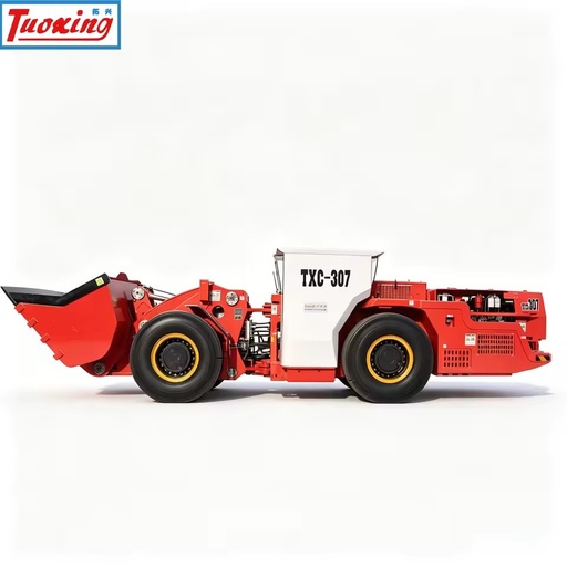 Tuoxing TC-307 7t Rated Load 3m³ Bucket Full Hydraulic System Heavy Duty High-Quality Components Mining LHD Equipment