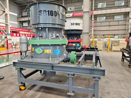 Single Cylinder Hydraulic Cone Crusher Machine AC Motor Bearing Gear 45-135t/h Capacity Secondary Crushing for Mining